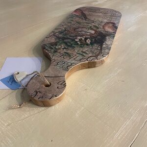 Bird Design Charcuterie Board